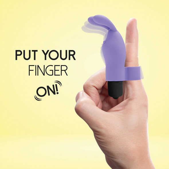 Feelztoys Magic Finger Rung Tím Linh Hoạt Khoái Lạc