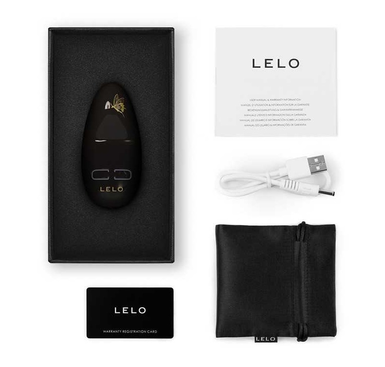 Lelo Nea 3 Máy Rung Âm Đạo Đen 10 Tốc Siêu Mạnh
