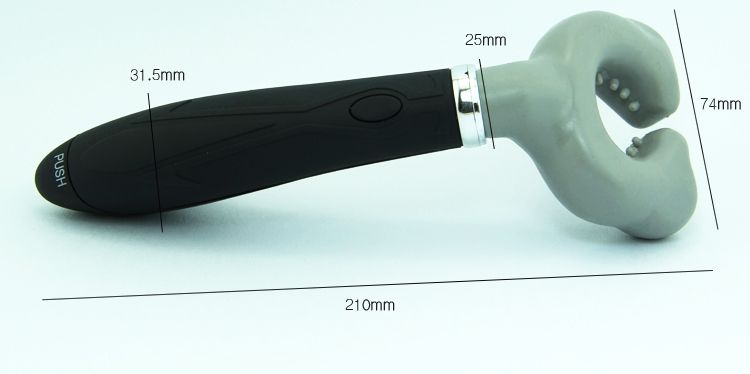 Thủy Tinh Đen 21cm Kích Thích Âm Mạnh Siêu Đỉnh