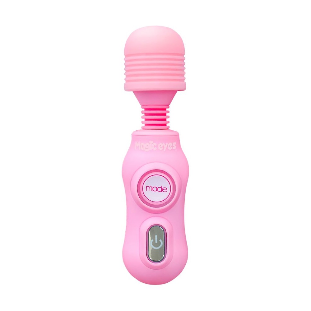Magic Eyes 360 Massager Hồng Quay Mạnh 11cm