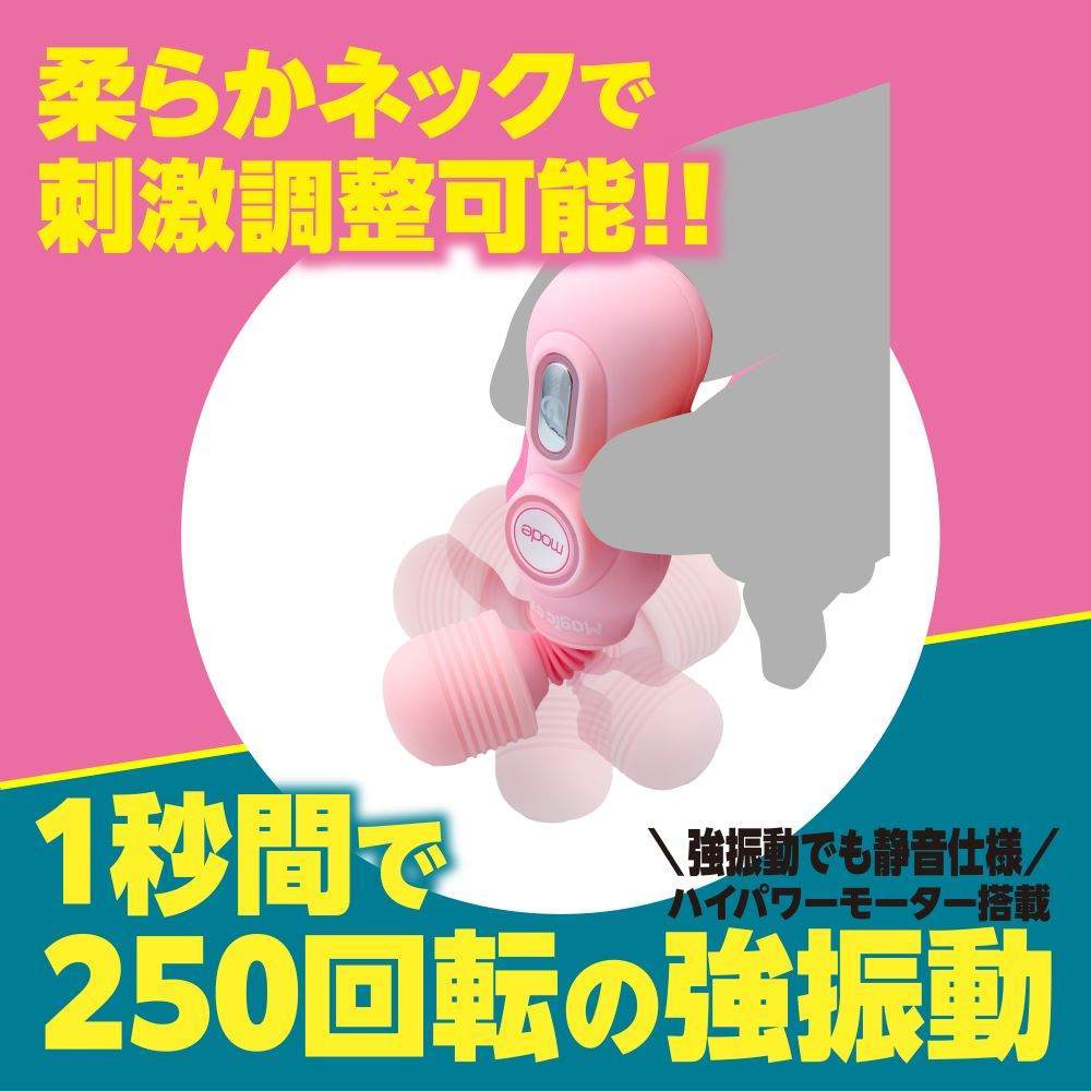 Magic Eyes 360 Massager Hồng – Quay Mạnh 11cm Thư Giãn