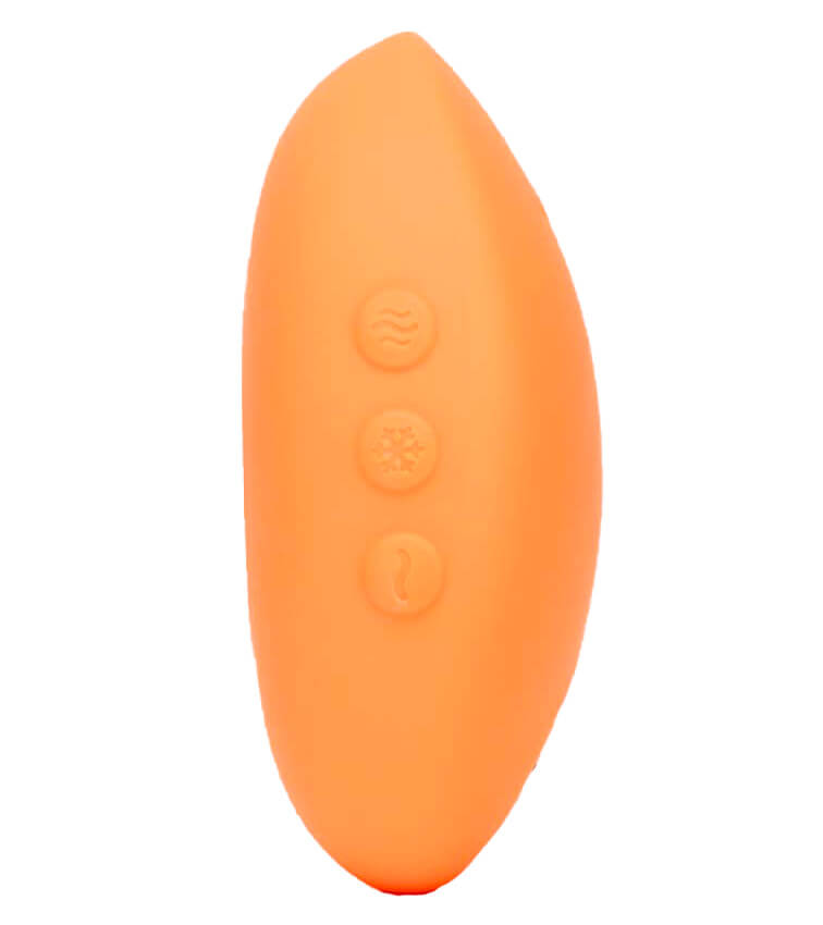 We-Vibe Temp Vibrator Nóng Lạnh Cam 9.66cm Kép Mê Hoặc