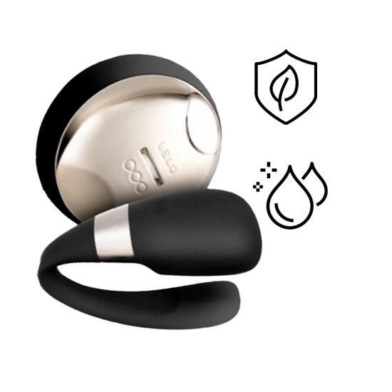 Lelo Tiani 3 cặp rung app đen G-spot âm蒂