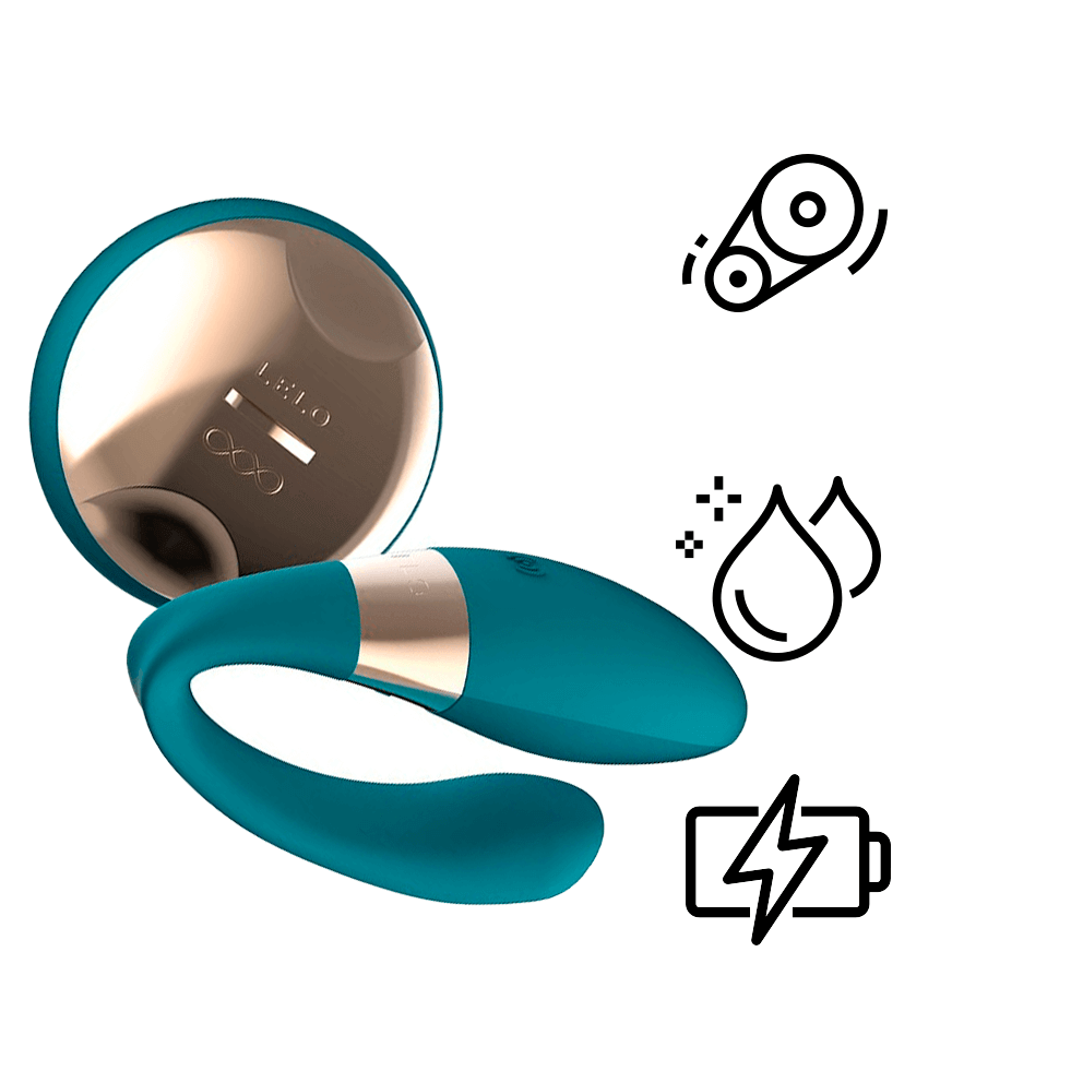 Lelo Tiani Duo Xanh Couple Remote Siêu Kết Nối