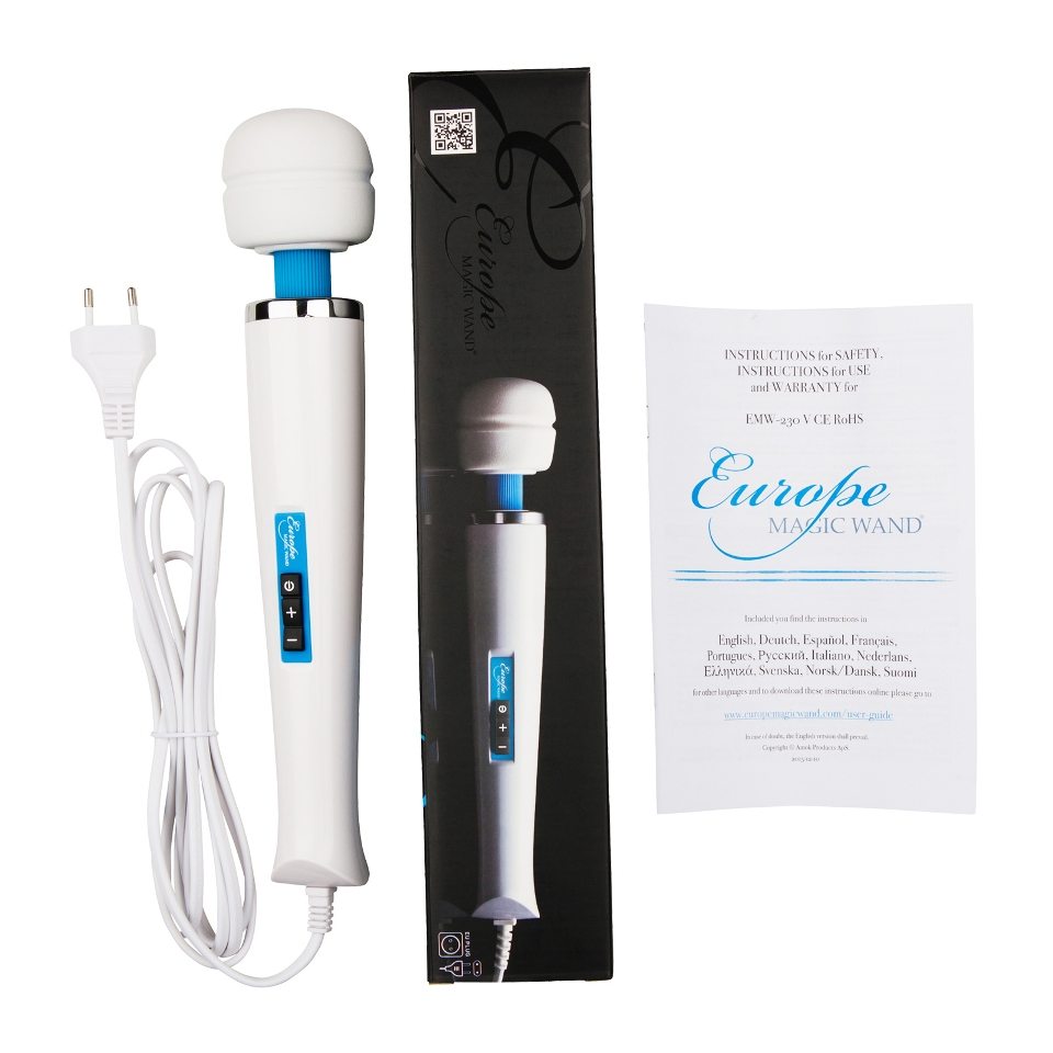 Europe Magic Wand Trắng 38cm Rung Mạnh Đỉnh Cao