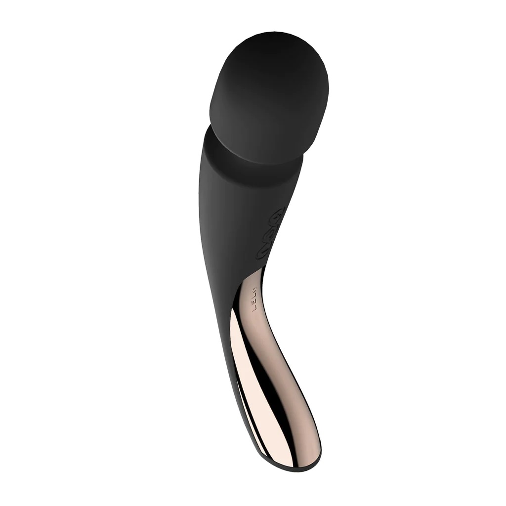 Lelo Smart Wand 2 M Đen Massage Toàn Thân 21cm