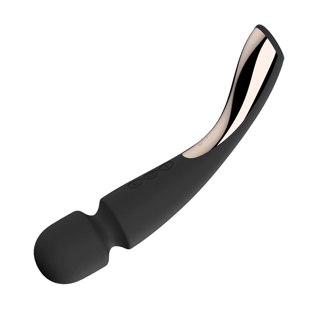 Lelo Smart Wand 2 M Đen Massage Toàn Thân 21cm