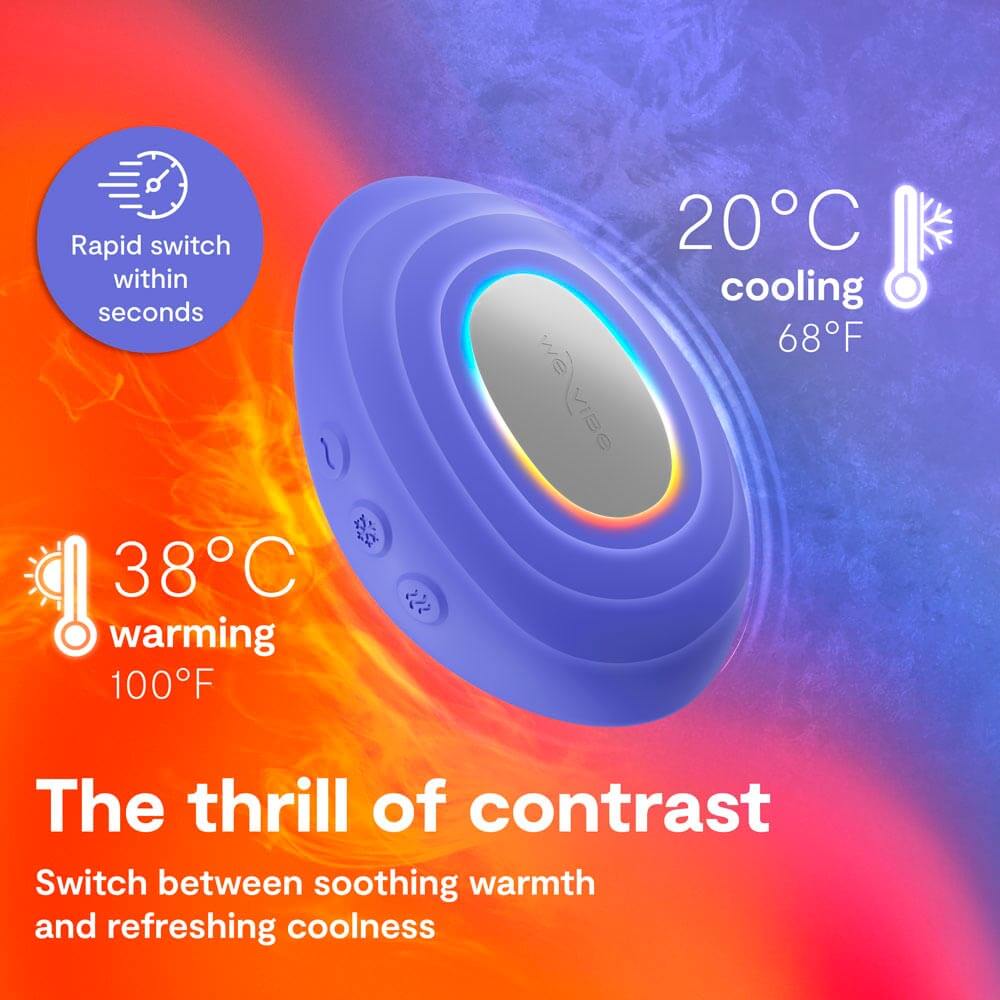 We-Vibe Temp massage lạnh nóng lavender rung sâu Canada cao cấp