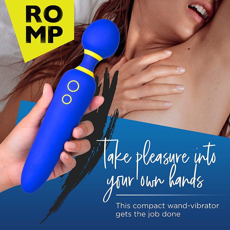 Rung Massage Romp Flip Xanh 23cm Mạnh Thỏa Mãn