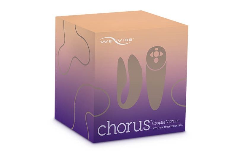 We-Vibe Chorus Tím Rung Cặp Đôi Từ Xa Siêu Mạnh Nóng