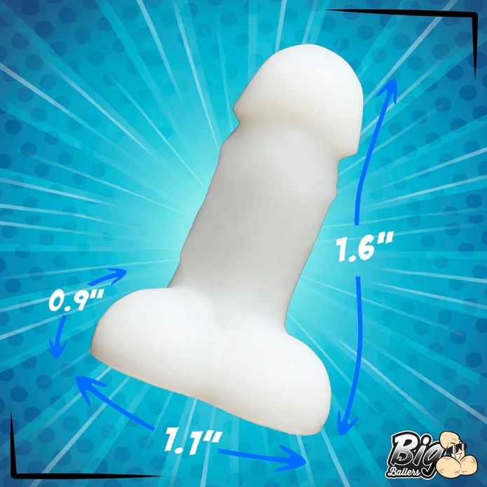 Big Ballers Dildo Mini Phát Sáng Bộ 4 Kích Thích Siêu Đẳng