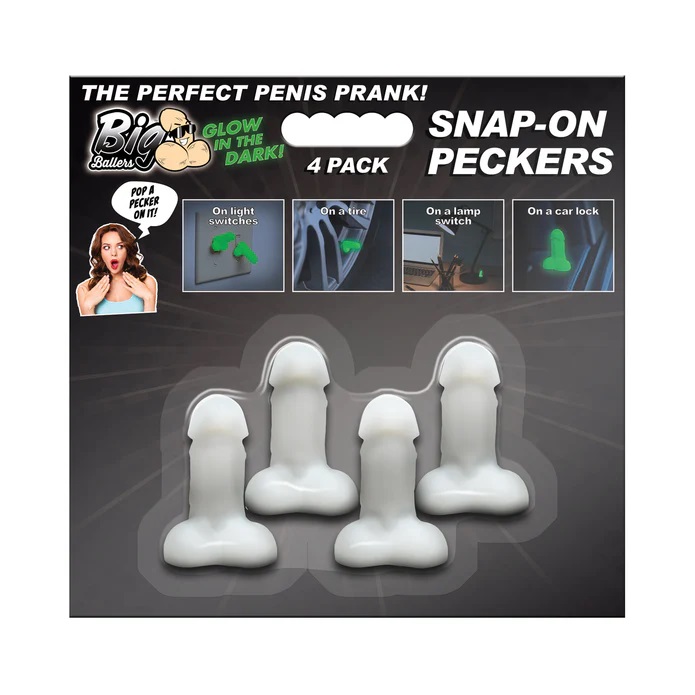 Big Ballers Dildo Mini Phát Sáng Bộ 4 Kích Thích Siêu Đẳng